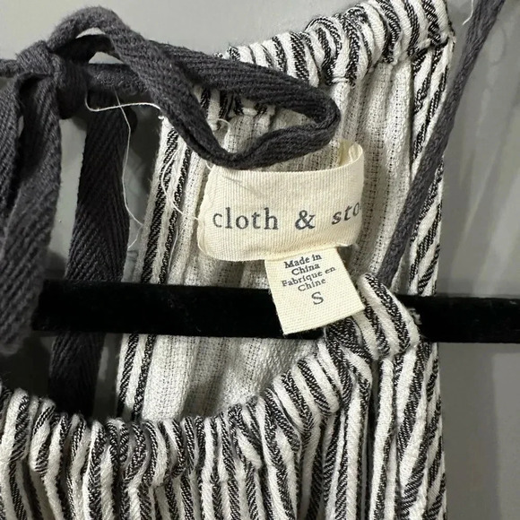 Cloth & Stone Anthropologie Striped Romper Size Small - Picture 6 of 7